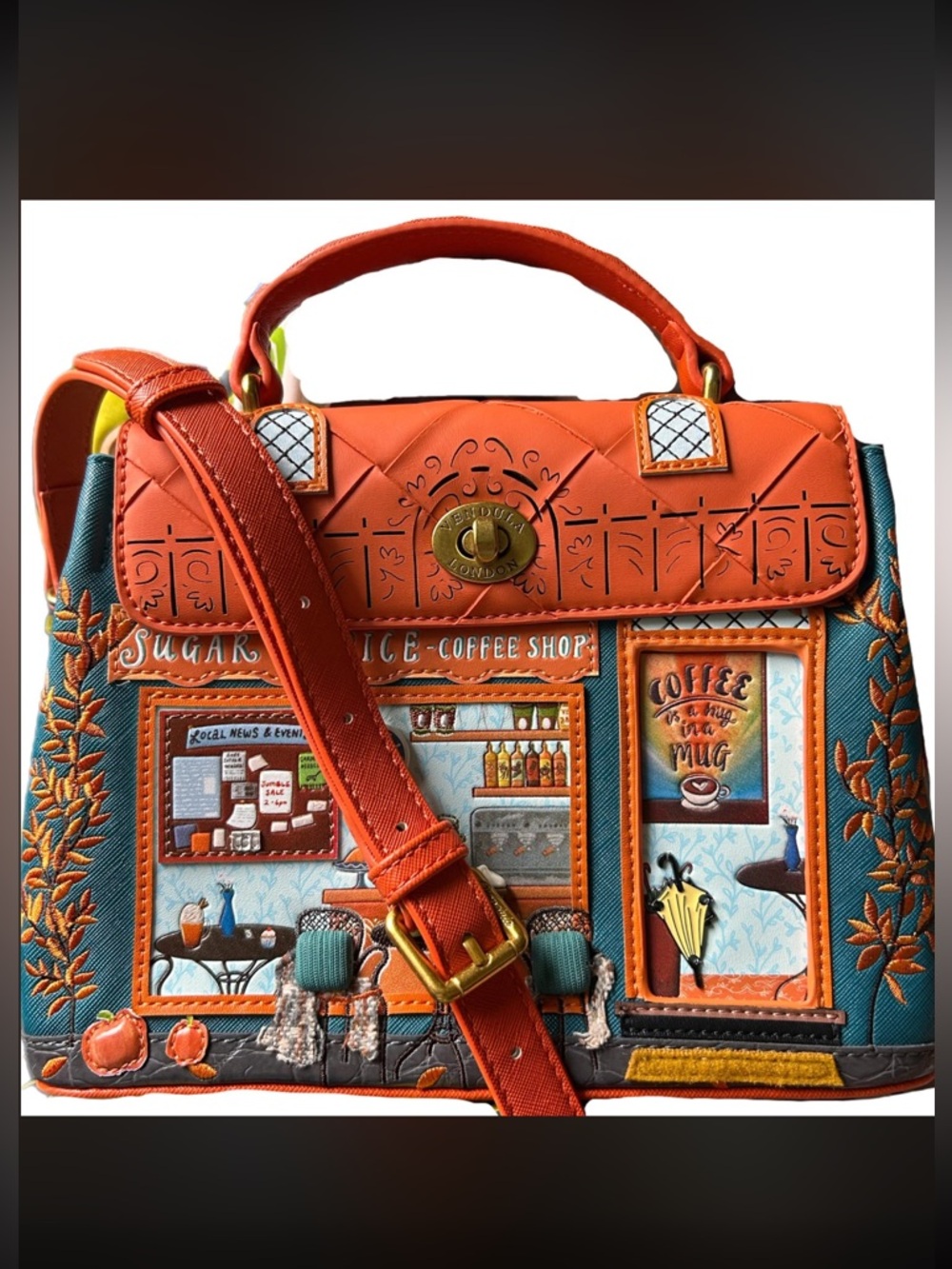 Vendula London MINI GRACE Sugar & Spice Crossbody